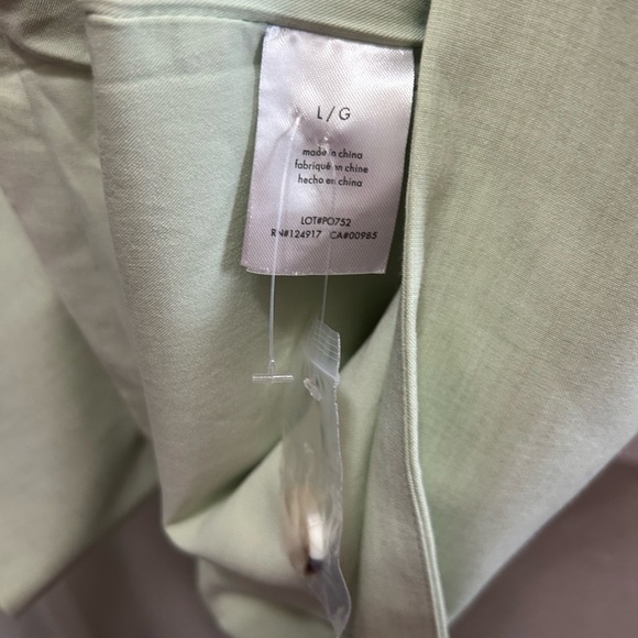 WEWOREWHAT Relaxed Vest in Fog Green NWT Large - Picture 5 of 8